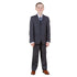 Tazzio Boy's 5pc Solid Suit With Shirt & Tie