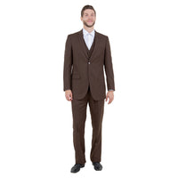 Men's Modern-Fit 3pc Pinstripe Suit, Notch Lapel