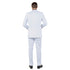 White Solid 2-PC Slim Fit Performance Stretch Suits