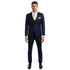 Men's Skinny-Fit Solid 3pc Suit