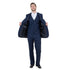 Men's Modern-Fit 3-Piece Suit Set w/ Jacket, Vest and Pants