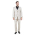 Men's Modern-Fit 3-Piece Suit Set w/ Jacket, Vest and Pants