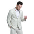 Men's Skinny Fit 2pc Linen Suit