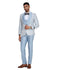 3 PC Pattern Shawl Lapel Double Breasted Vest Suit