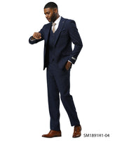 Mens-suit Tattersall Pattern by Stacy Adams