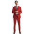 Men's Stacy Adams Hybrid-Fit 3pc Notch Lapel Suit Set, Jacket Vest and Pants