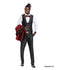 Hunter / Black Shawl Collar Paisley Mens-suit