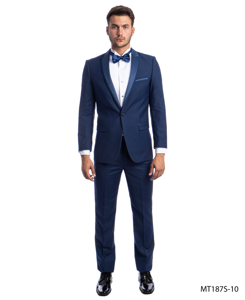 Cobalt Tuxedo Suit For Men Formal Tuxedos For All Ocassions MT187S-10